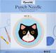 Figured'Art Punch Needle Kit Kattenhoofd 20x20 cm