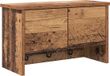 vidaXL Wandgemonteerde kapstok Muurmontage Oudhout 50 x 20 x 30 cm