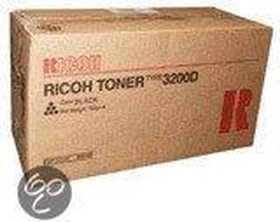 Ricoh Type 3200D Zwart Tonercartridge