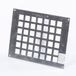 Gavo Ventilatieplaat enkel rij aluminium 25 x 20cm