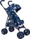 Marineblauwe kinderwagen met bloemen Kinderwagen Lichtgewicht kinderwagen Kinderwagen Kinderwagen Kinderwagen voor jongens, meisjes, leeftijden 3+
