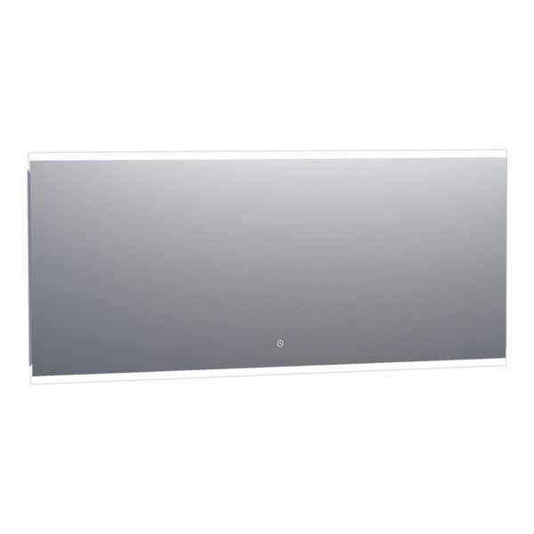 Saniclass Twinlight Spiegel 160x70cm met verlichting aluminium 3416s