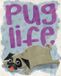 Posters.nl Your Decoration B.V. Poster - Pug Life - 50 X 40 Cm - Multicolor