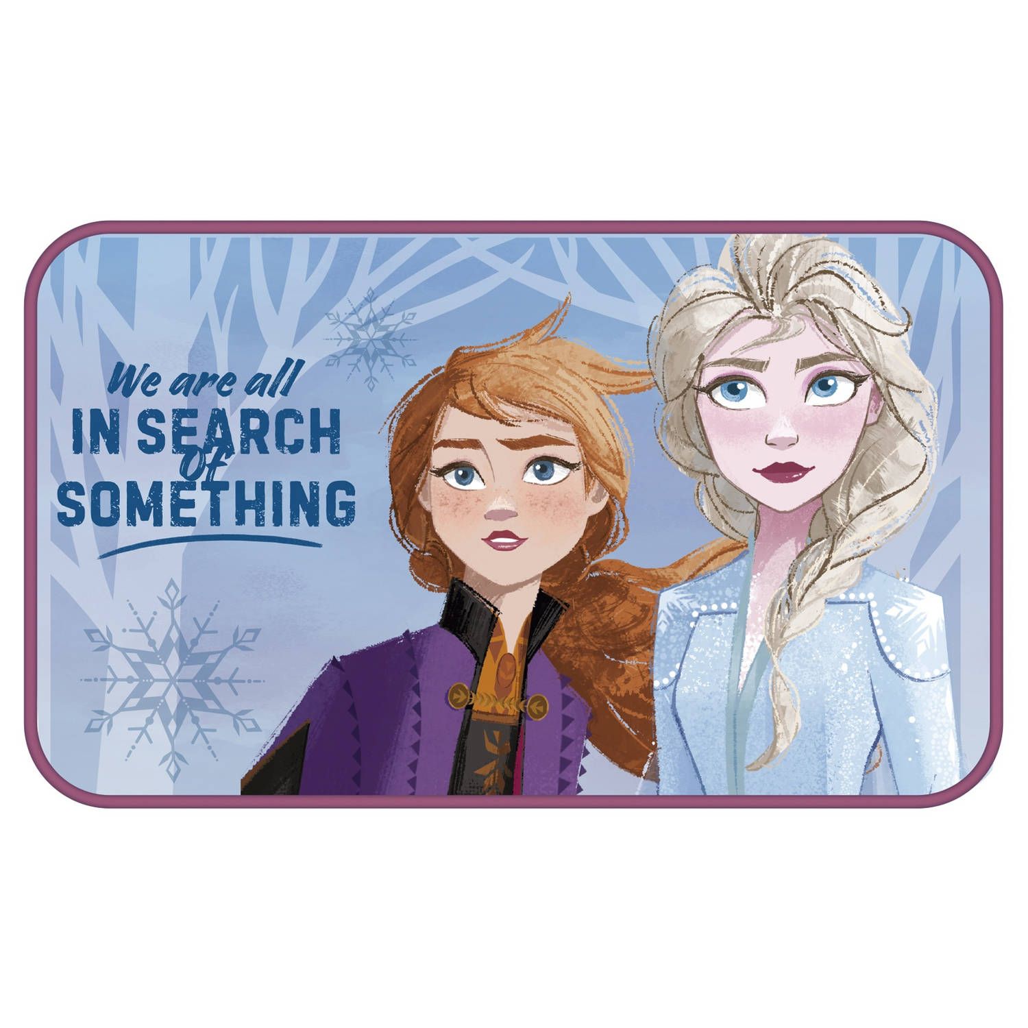 Disney vloerkleed fleece Frozen 2 75 x 45 cm multicolor