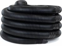 W'eau Zwembadslang 38 mm - 2 meter - Zwart