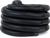 W'eau Zwembadslang 38 mm - 2 meter - Zwart