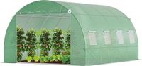 VOUNOT® Serre, serre de jardin, serre d'hiver résistante pour tomates, tunnel de jardin, 4x3x2 mètres, 12 m²
