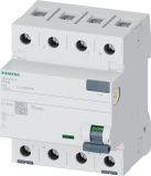 Siemens 5SV36426 Aardlekschakelaar A 4-polig 25 A 0.3 A 400 V