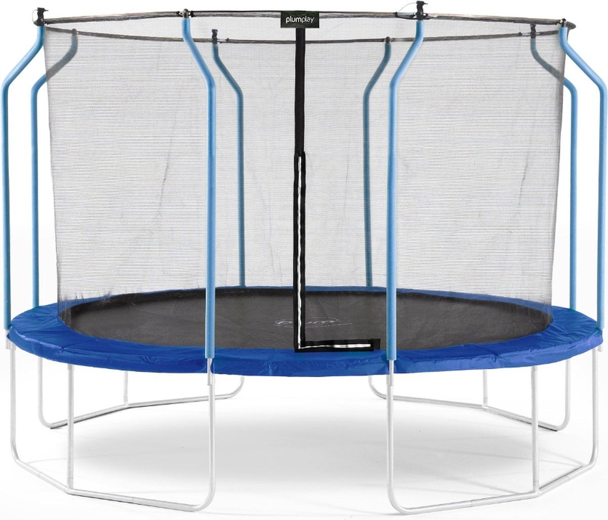Plum Wave Springsafe Trampoline met veiligheidsnet - 366 cm - Zwart/Blauw - 2023 Model