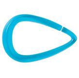 SPIRELLA DROP DOUCHEGORDIJNRINGEN CLEAR AQUA
