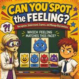 Can You Spot the Feeling: A Social-Emotional Learning Activity Book for Kids to Recognize, Understand, Express, and Manage Big Emotions