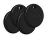 Chipolo Pop - Bluetooth Tracker - 4 Pack - Zwart - Werkt met Apple Find My & Android Find My Device