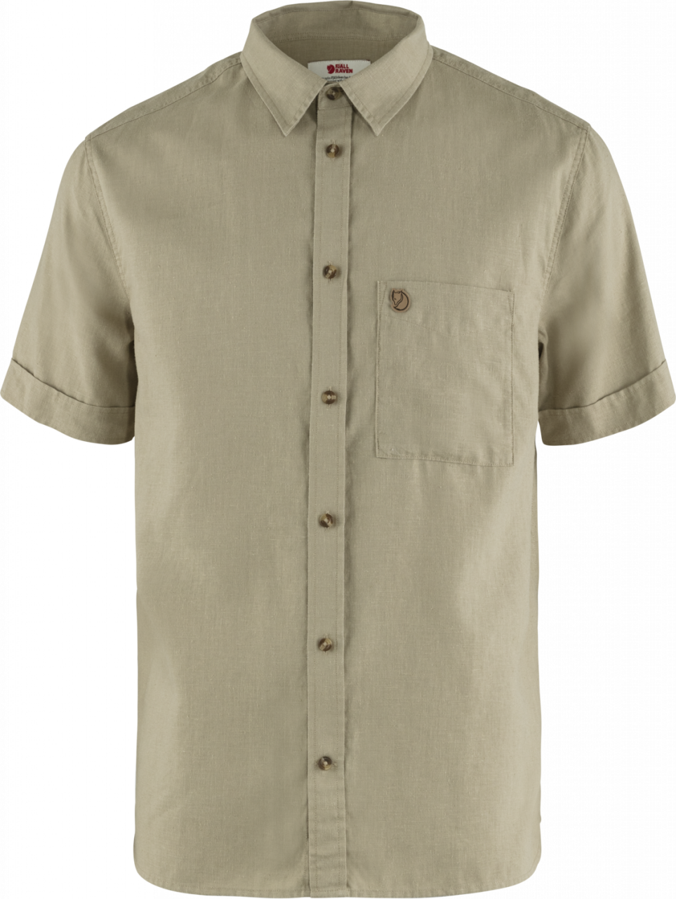 Fjällräven Ovik Travel Blouse Heren Beige - 7323450686956
