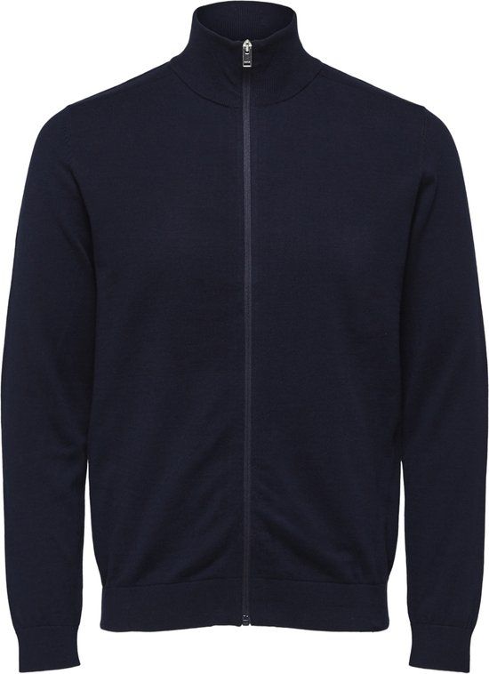 SELECTED HOMME SLHBERG FULL ZIP CARDIGAN NOOS Men's Cardigan - Size L
