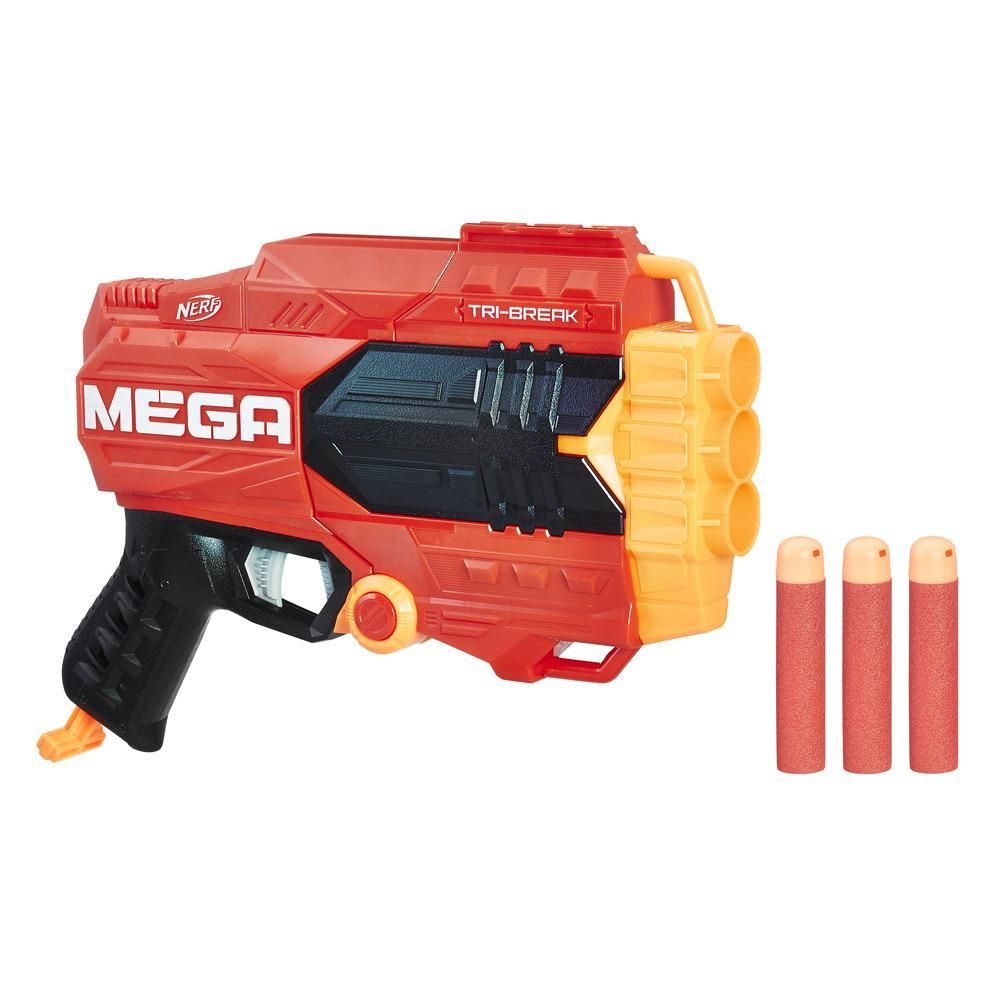 NERF MEGA Tri-Break - Speelgoedwapen - Jongen - Vanaf 8 jaar