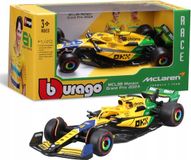 Bburago McLaren MCL38 F1 2024 Monaco GP #81 Platen 1:43
