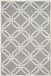 Safavieh Cambridge Collectie CAM311 Vloerkleed, Wol, Donkergrijs & Ivoor, 122 x 183 cm
