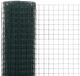 Pinnacle Living Kippengaas Geplastificeerd - 10 x 0.5 Meter - Maaswijdte 25x25 mm - Vert