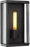 KS Verlichting Capital Muurlamp Vlak Zwart Extra Large