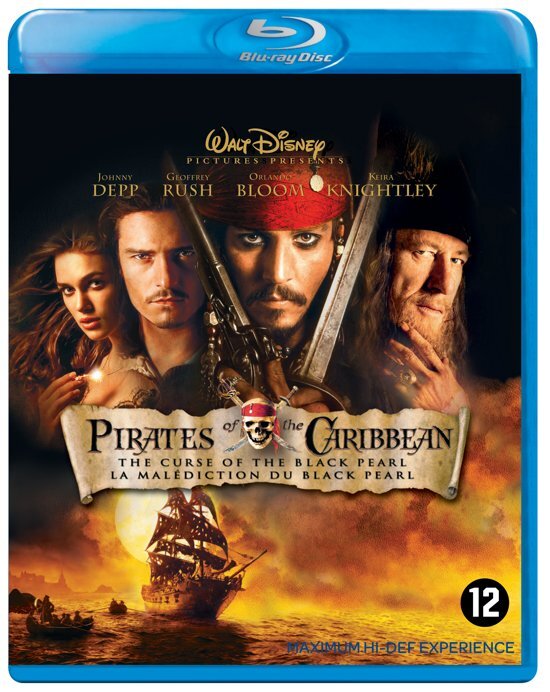 Walt Disney Studios Pirates of the Caribbean The Curse of the Black Pearl Blu ray