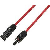 TRU COMPONENTS TC-13805732 Câble d'extension solaire 6.0 mm² 30 A Longueur de câble 1 m