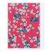 MARK'S 21/22 Taschenkal. A6 vertikal, Flower Pattern Pink