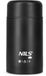 NILS CAMP Nils Thermos Lunchbox RVS Dubbelwandig 1000ml Zwart