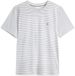 Tommy Hilfiger Heren T-shirt Katoen Korte mouw Maat M Ecru