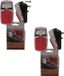 Benson Feu arrière - 2x - rouge - LED - feu arrière - 8 x 4 cm - à piles - éclairage de vélo