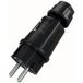 Mennekes Prise SCHUKO noir 152072 16A 2p+PE 230V IP54 (Contenu 10 pièces)