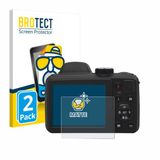 BROTECT - Screenprotector voor Kodak Pixpro AZ405 - Folie Beschermfolie matte 2 Stuks