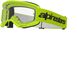 Alpinestars Vision 3 Wordmark Lunettes de cross - Jaune fluo - Verre clair