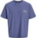 Jack & Jones Junior T-shirt met backprint Crown Blue