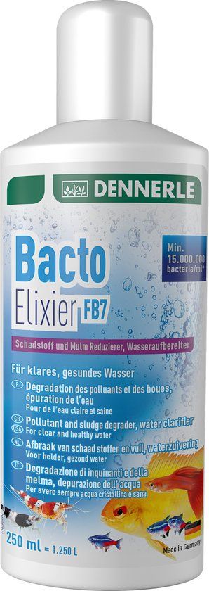 Dennerle Bacto Elixier FB7 - 250ML - Filterbacteriën Aquarium
