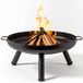 Goliving Vuurschaal Voor Buiten - Vuurkorf - Tuinhaard - Sfeerhaard - Terrasverwarmer - Staal - Ø 60cm