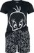 Looney Tunes Tweety Outlines Pyjama zwart Katoen - Dames - Maat L