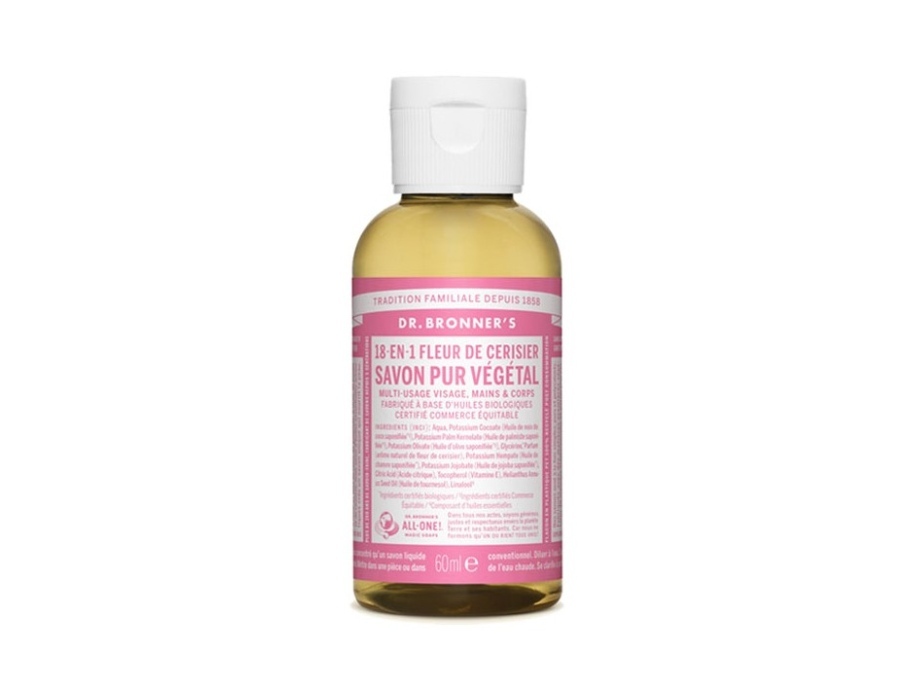 Dr. Bronner Liquid Soap - Cherry Blossom - 60 ml Cherry Blossom