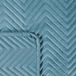 Eurofirany Luxe Velours Plaid 220x240 cm - Blauw/Grafiet