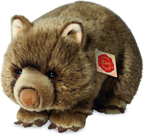 Teddy Hermann Hermann Teddy Knuffeldier Wombat - Bruin - 26 cm