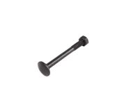 Waelbers Slotbout M6x30mm + Moer M6 zwart - 25 Stuk(s)