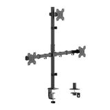 LogiLink monitorhouder BP0218, 17-27 inch, met klem, VESA 75x75/100x100