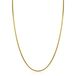 ZINZI chaîne serpent ronde plaqué or argent (2mm de large) 42-45cm ZIC2849G