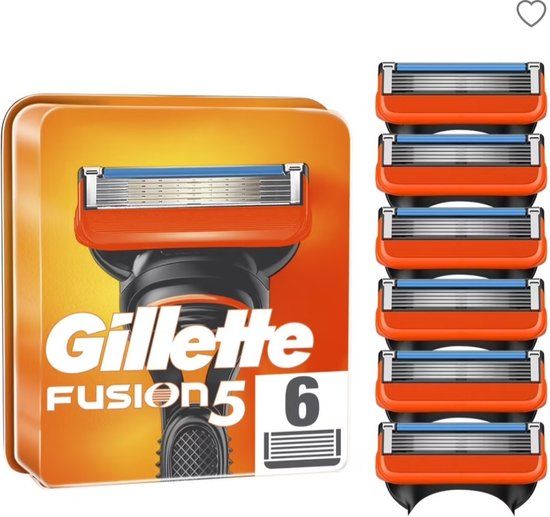 Gillette Fusion5 Scheermesjes - 6 stuks