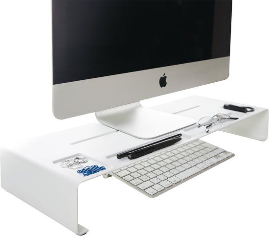 Yamazaki PC Monitorstandaard - Tower - Wit