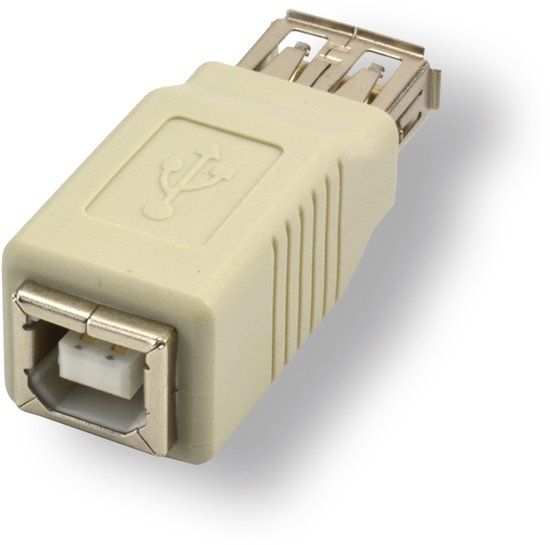 MCL Adapteur USB type A / B USB Type-A Female USB - B Female Wit