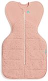 Love to Dream Babyslaapzak Swaddle Up™ - Inbakeren - Baby 3-6 maanden - 6-8.5 kg - Winter - 2.5 TOG - Rose Pebble