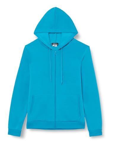 Kilata Women's Hooded Sweatshirt - Zip-Up - Blue - XXL