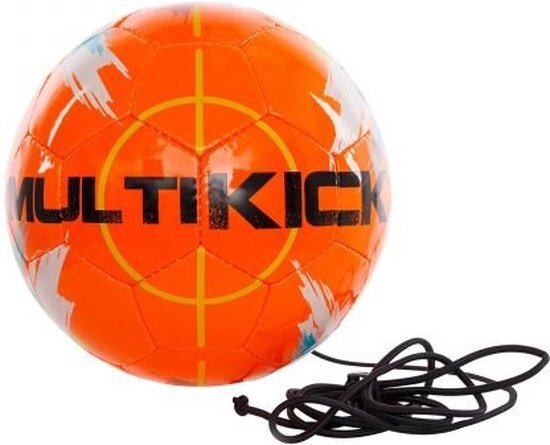 Derbystar Multikick Mini- bal aan elastiek