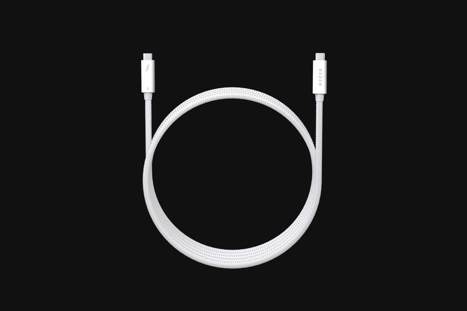 Razer Thunderbolt 4 Cable - 2m - 40 Gbit/s - White