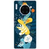 1001 coques Huawei Bedrukt siliconen hoesje compatibel met Huawei Mate 30 Pro Sea flowers